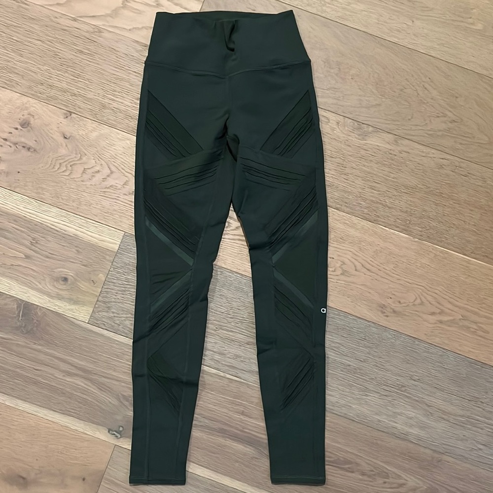 Alo Yoga pants with mesh detail